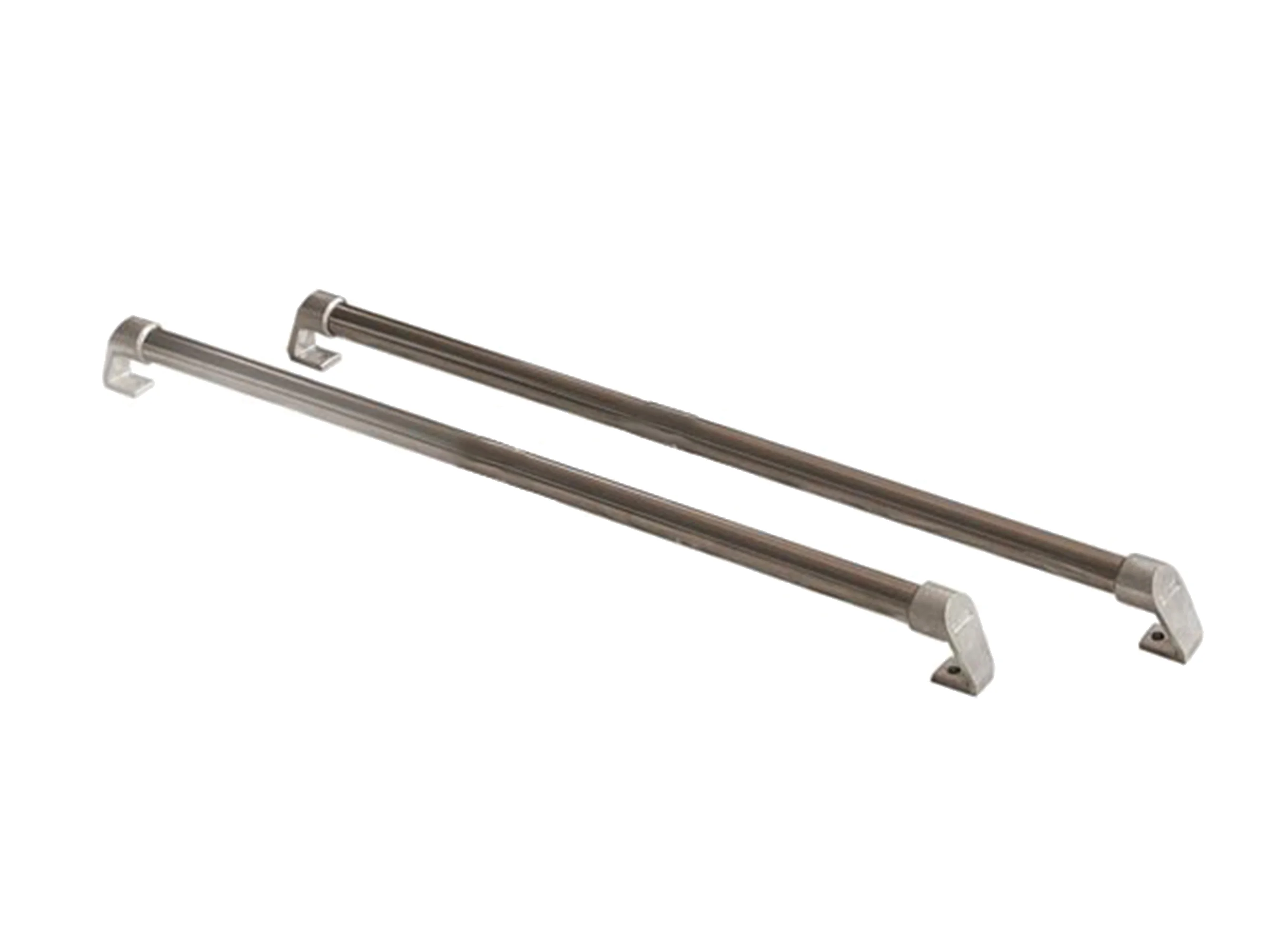 Mains courantes de la benne (paire) en tube inox diam 105 cm Mazda BT 50 2012+